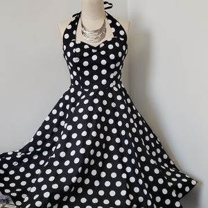 Fit and Flare 1950s style dress